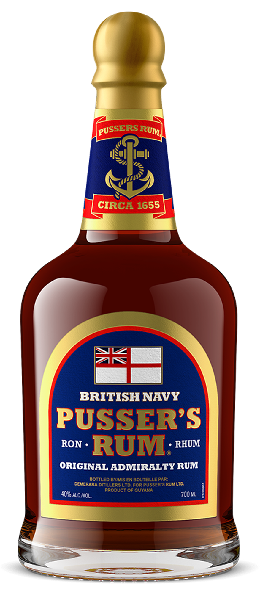 Pussers Rum Blue Label