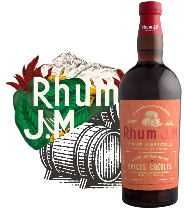 Rhum JM Gamme Atelier Epices Créoles